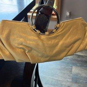 Cute gold clutch